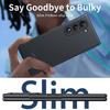 For Samsung Galaxy Z Fold 6 Phone Case Fuel Injection PC Hard With Tempered Film Shockproof Cover for Galaxy ZFold6