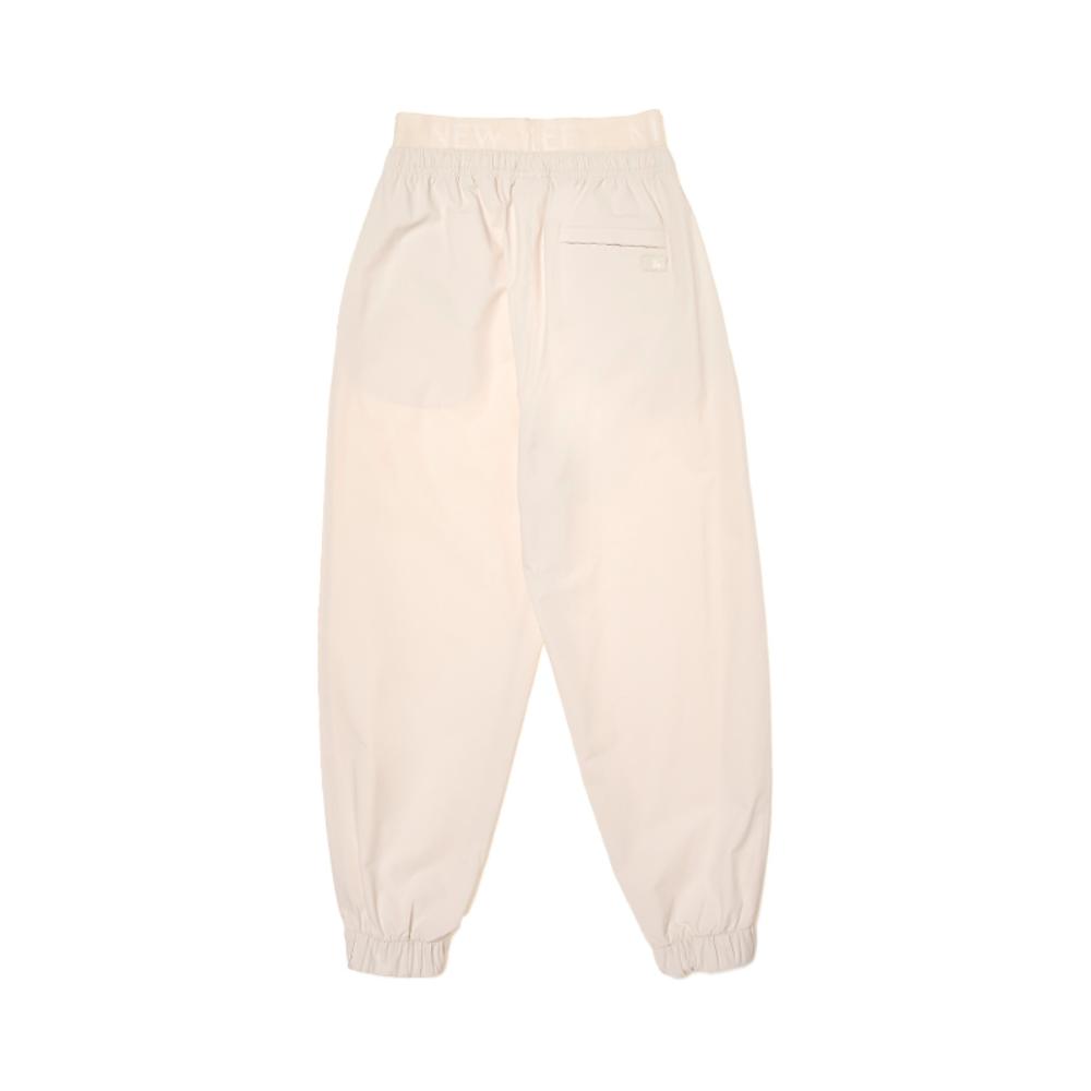 MLB Solid Color Lace-Up Loose Knit Sports Pants Women Bottoms Light-Cream 3FWPV0344-50CRD