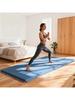 Exercise Mat Foldable Fitness Mat 240 X 120 X 5 Cm Light Blue