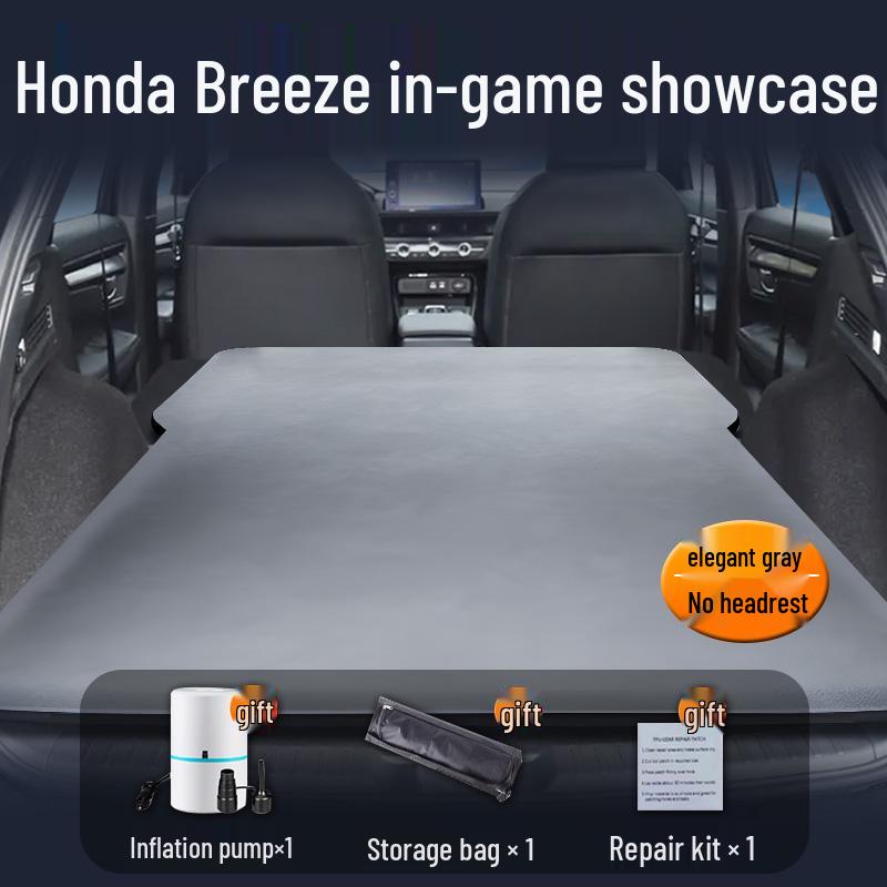 Honda Breeze Car Bed: Inflatable Trunk Mat & Rear Seat Sleeping Pad for 25 Models