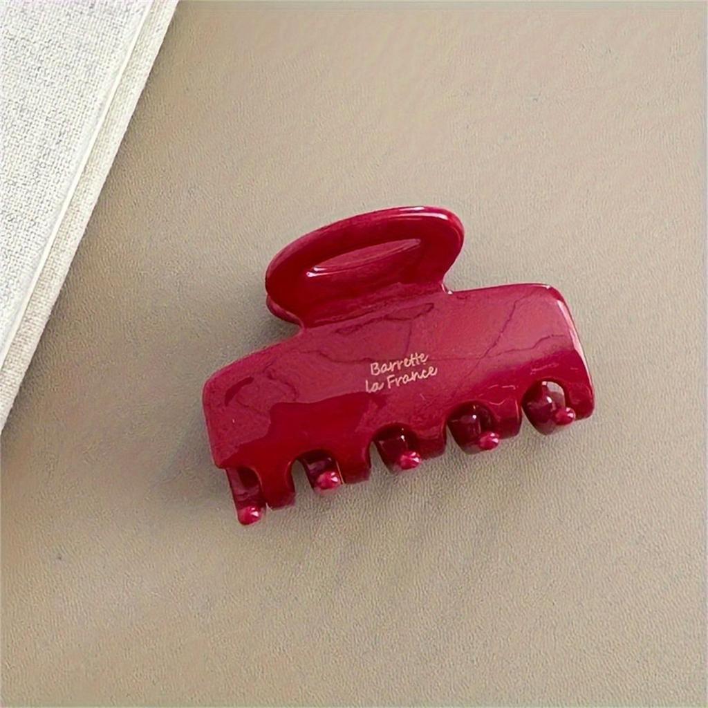 Vintage Acetate Hair Claw Medium Size Rectangle Dragon Shark Clip Hair Clamps Grab Women Hair Accessories Hair Clips