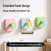 Macaron Adhesive Wall Hook - Coat Rack for Entryway, Bedroom, Living Room
