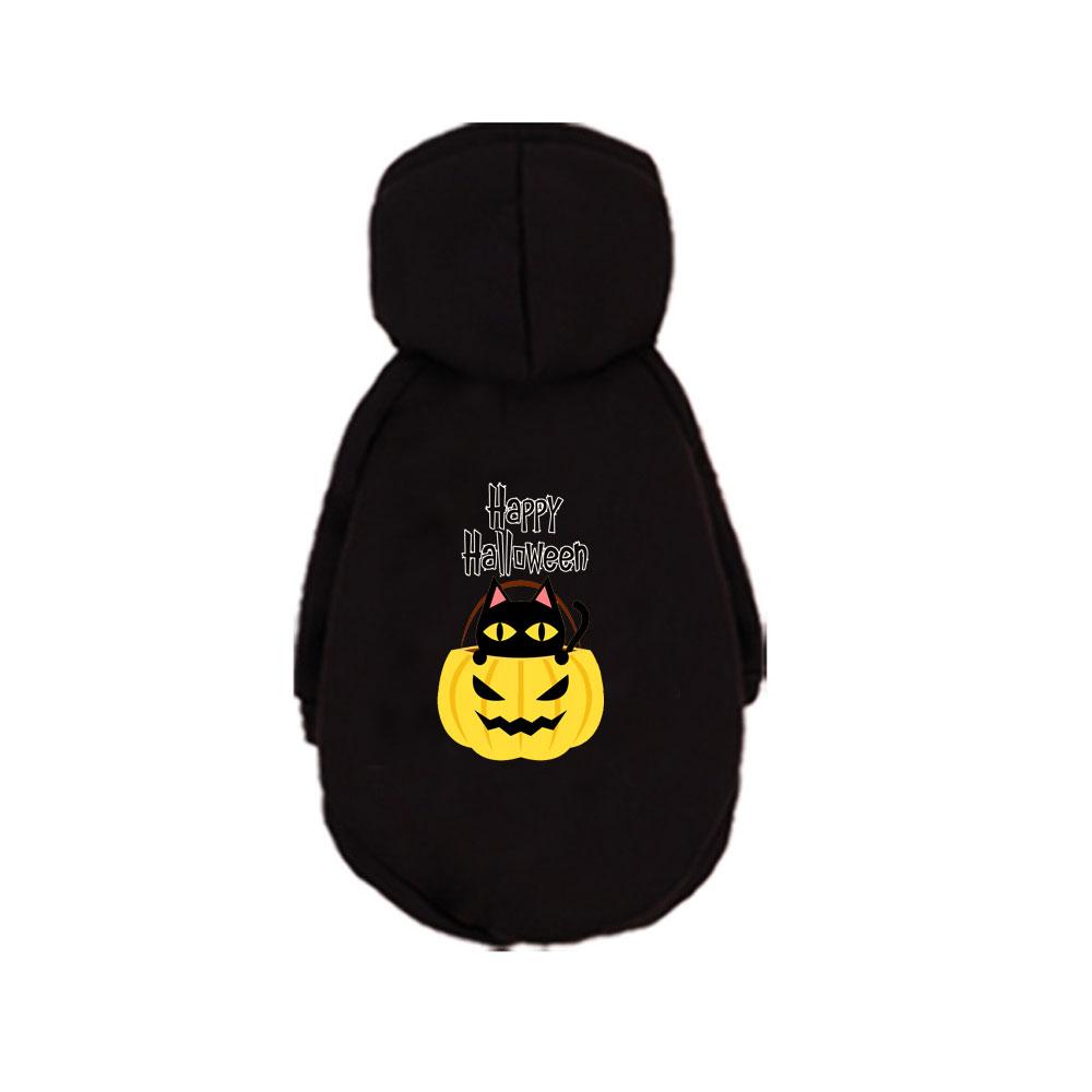 1 Pc Halloween Pet Hooded Sweatshirt Cats & Dogs Easter Outfits Pomeranians Golden Retrievers Halloween Party Accessories.