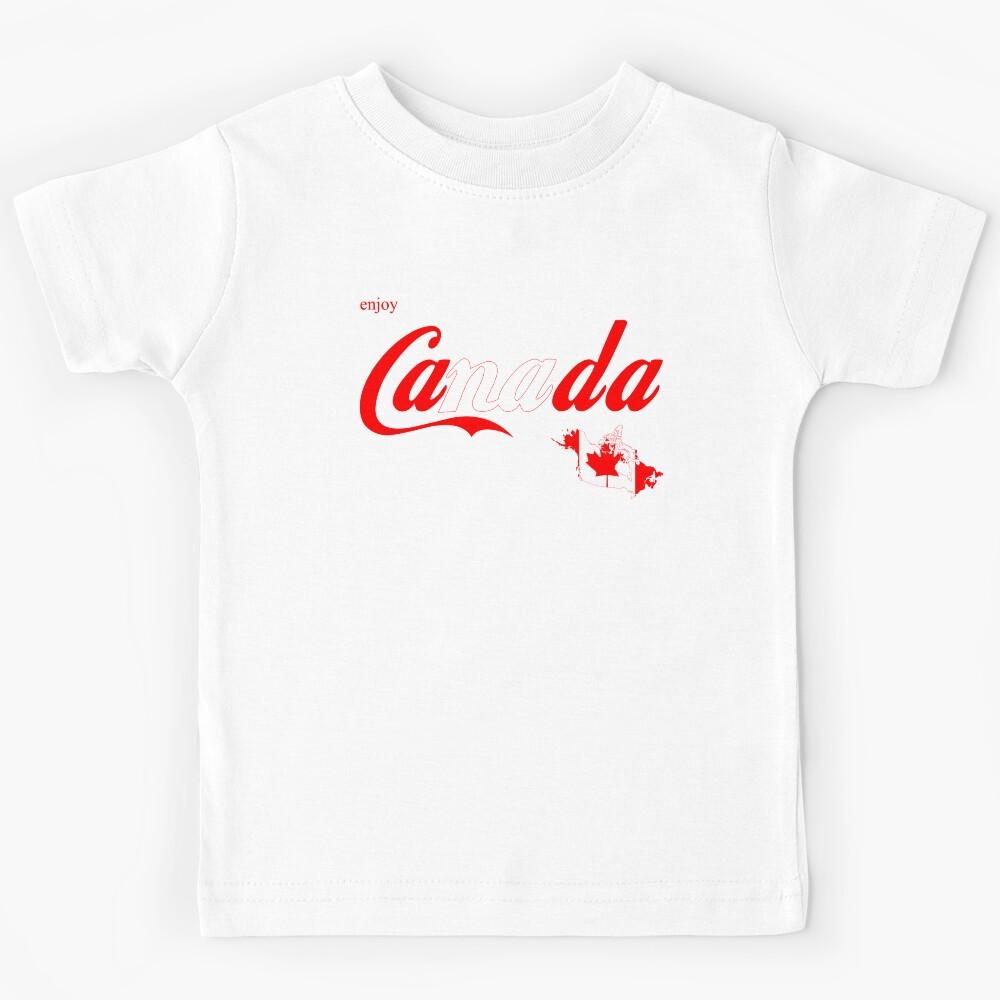 enjoy canada flag Kids T-Shirt 140