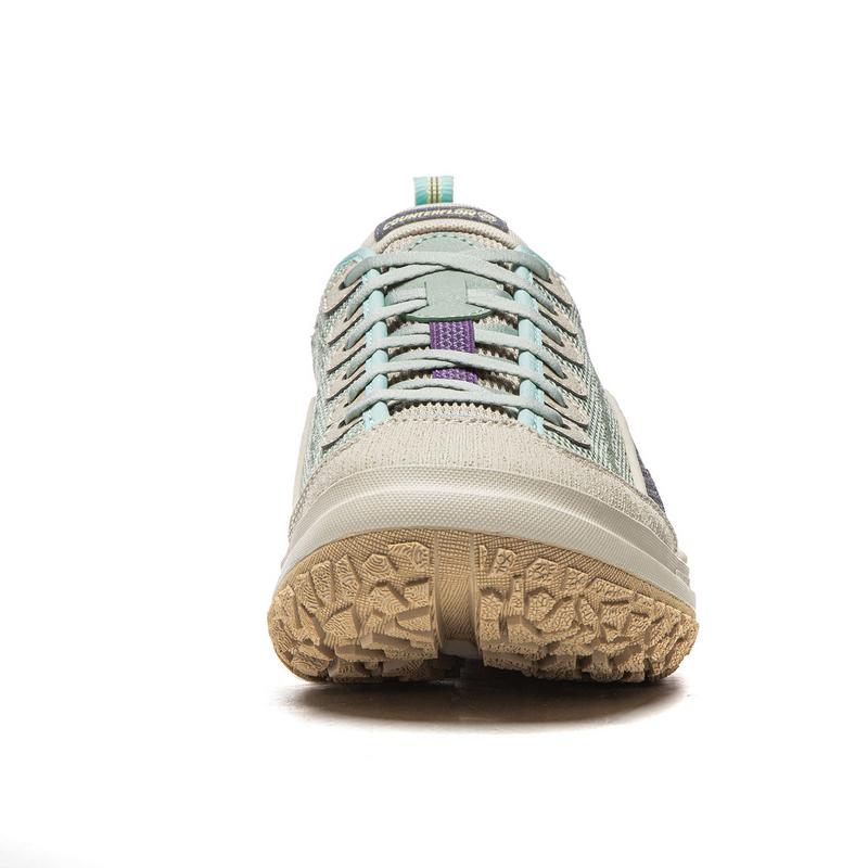 Li Ning Outdoor CF Tracing Low top Mountaineering Hiking Shoes Women's Green Gray AHCW044-5