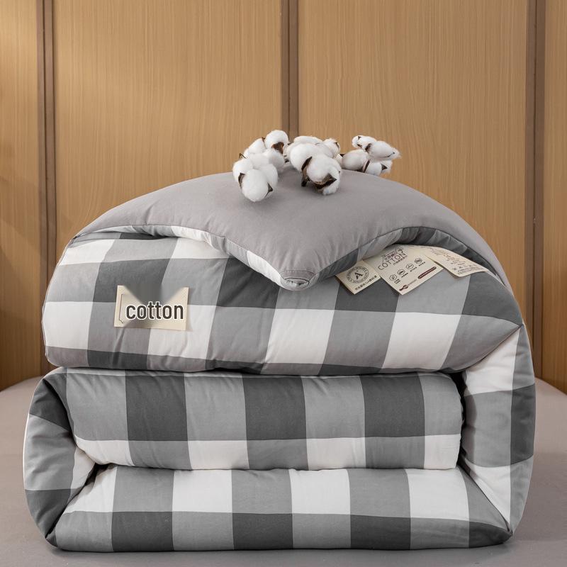 Class A Thickened Xinjiang Cotton Quilt for Home & Dormitory – Four Seasons Use