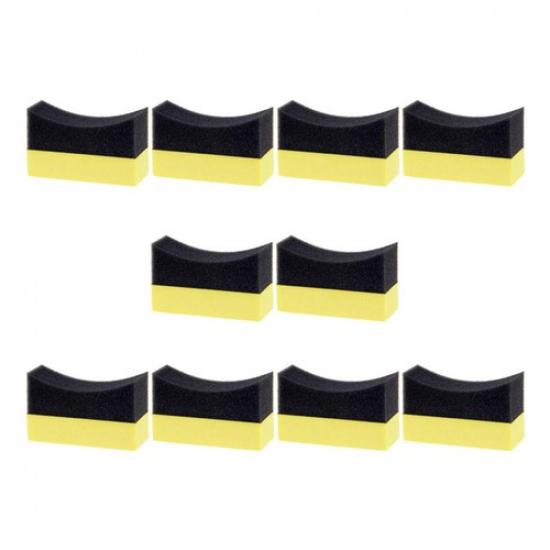 10 Pcs Heavy Duty Sponges for Cleaning Car Wash Sponge. Polish Applicator
