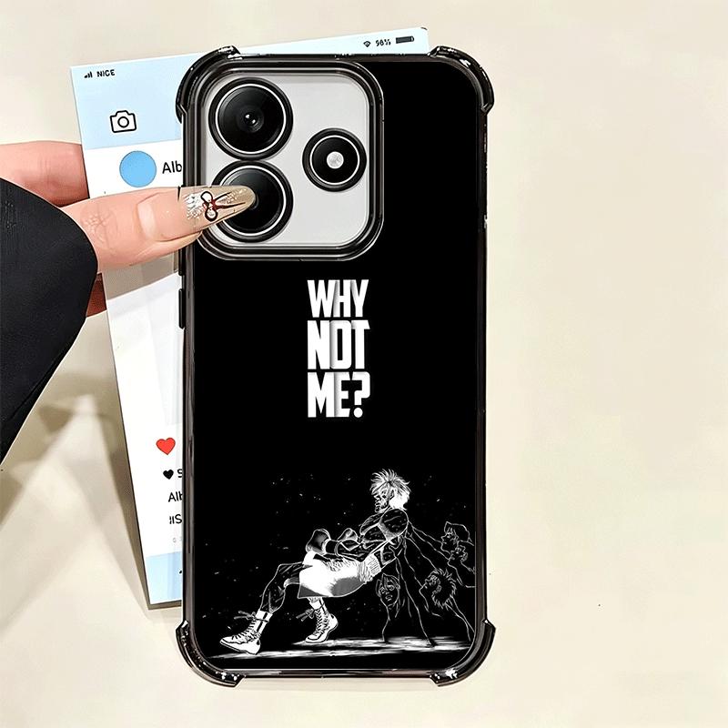 Hajime No Ippo Anime Plating Phone Case For Xiaomi Poco X5 X6 X7 X8 Pro Max F8 Ultra F7 M8 M7 M5S Redmi 15C 15 14C 13C 13 X3 12C