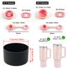Silicone World 6PCS/Set Silicone Spill Proof Stopper For Stanley Cup 1.0 2.0 Tumbler 40oz/30oz Straw Cap LeakStopper Accessories