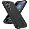 Defend three-proof Samsung S25Ultra mobile phone case s24ultra suitable for A56 bracket anti-drop protective case