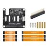 2 Channel PCle Extension Card PCIe To 2CH PCIe FFC HAT 16PIN For RPi 5 Compatible and Developers and Hobbyists