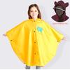 Children Poncho Raincoat Kids Boys Cloak Type Rainwear Rain Coat Waterproof Baby Animal Raincoats Student Girls Poncho Raincoat