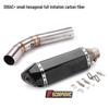 Stainless Steel Modified Exhaust for 300AC/300R/300RR/500 Motorcycles