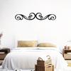 Forged Metal Wall Decor Scroll Vintage Design