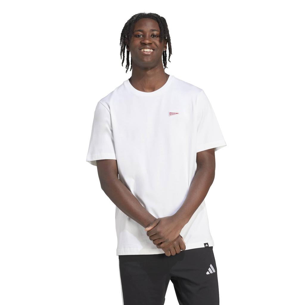 Adidas PENNANT Short Sleeve White Size M Men's T-Shirt, KKP12, (JL9226),