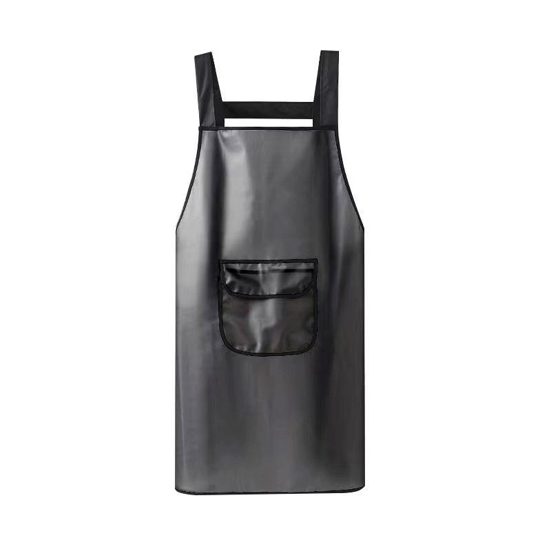 Waterproof & Oil-proof Unisex Waist Apron - Cute Korean & Japanese Style for Kitchen or Store Use