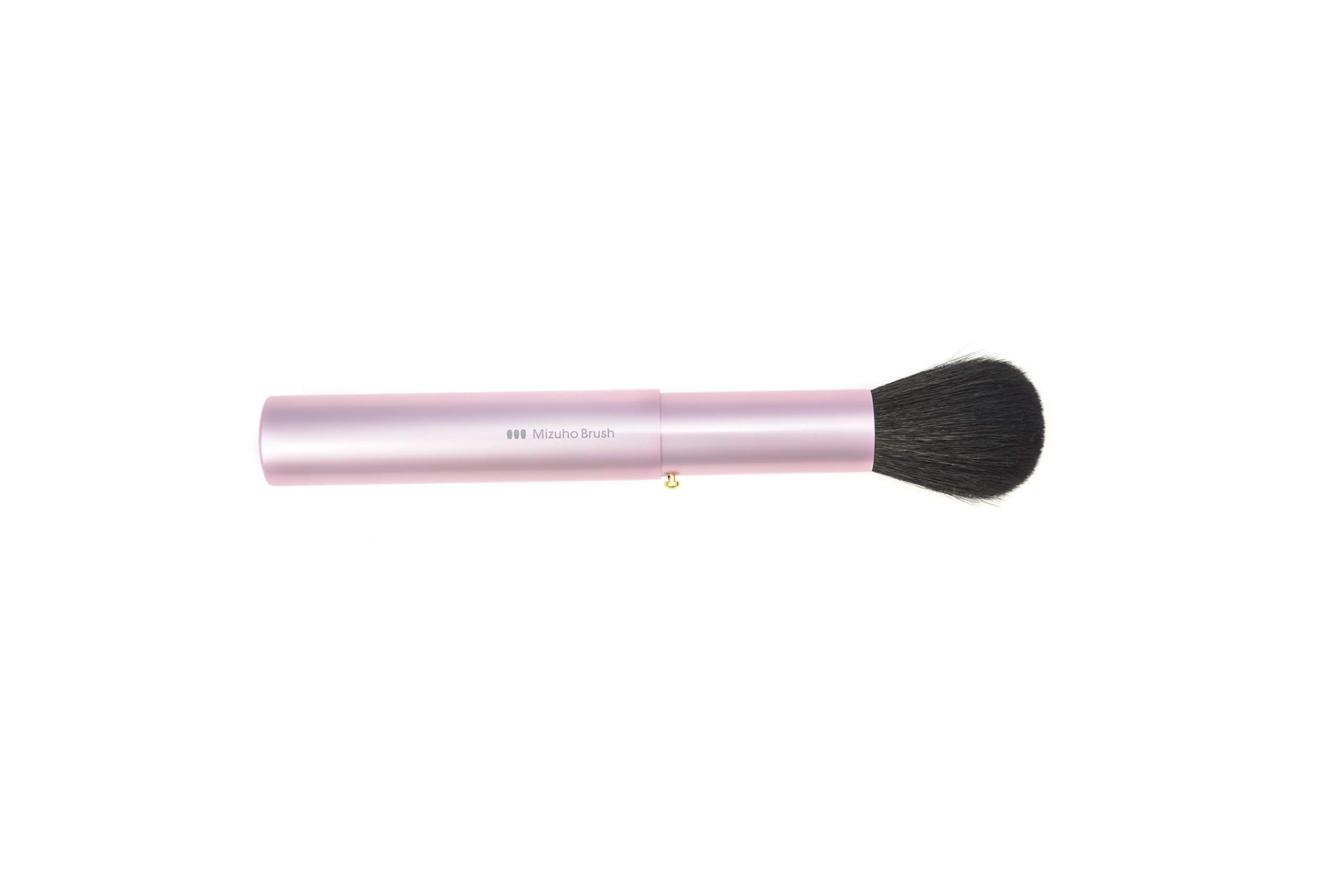 

Kumano Mizuho Brush Sliding Powder Pink Brush,