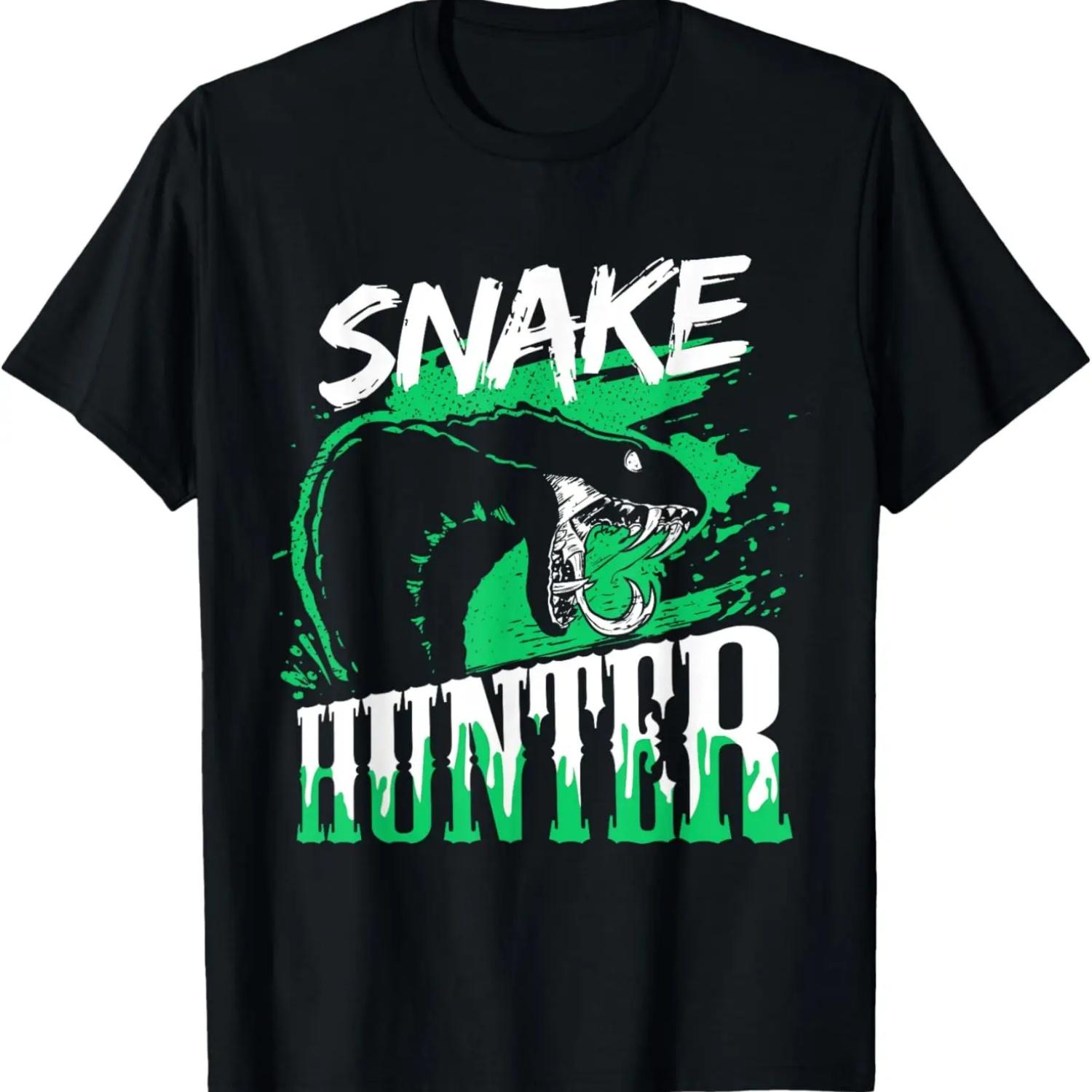 Футболка  Голова змеи кобры Охотник на змей S