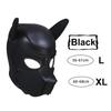 XL Size Brand New Fashion Padded Latex Rubber Role Play Dog Mask Puppy Cosplay Full Head With Ears 10 Colors Performance