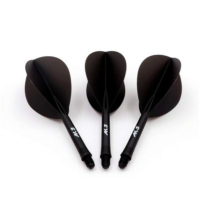 Cuesoul Haste e Pena de Dardos Integradas Série ROST Formato Gota M 3 Peças CSAK-51SDYS