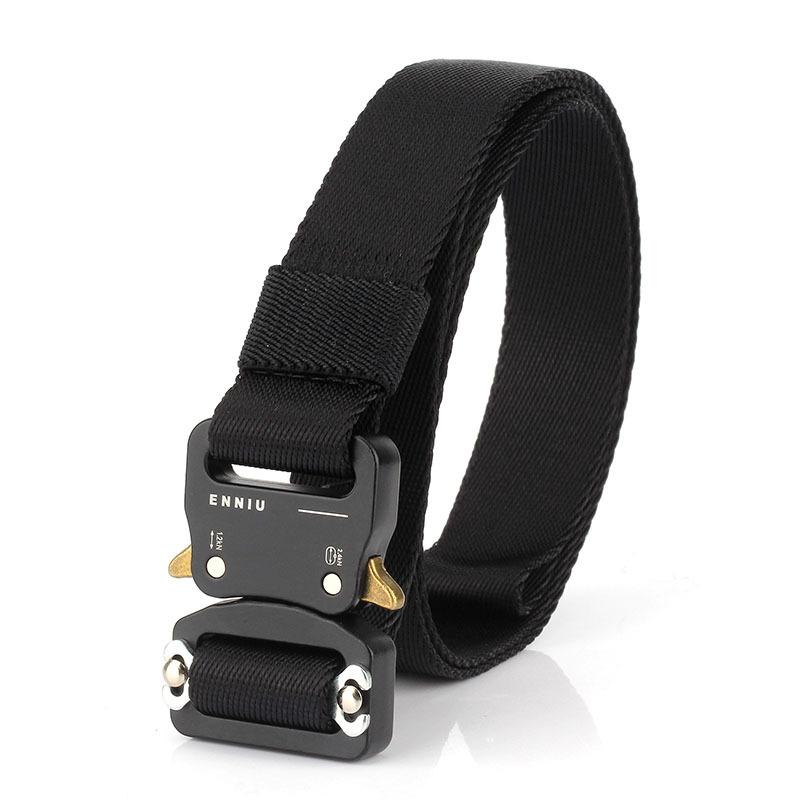 Cobra Tactical Belt Outdoor Tooling Nylon Canvas Belt Student Belt