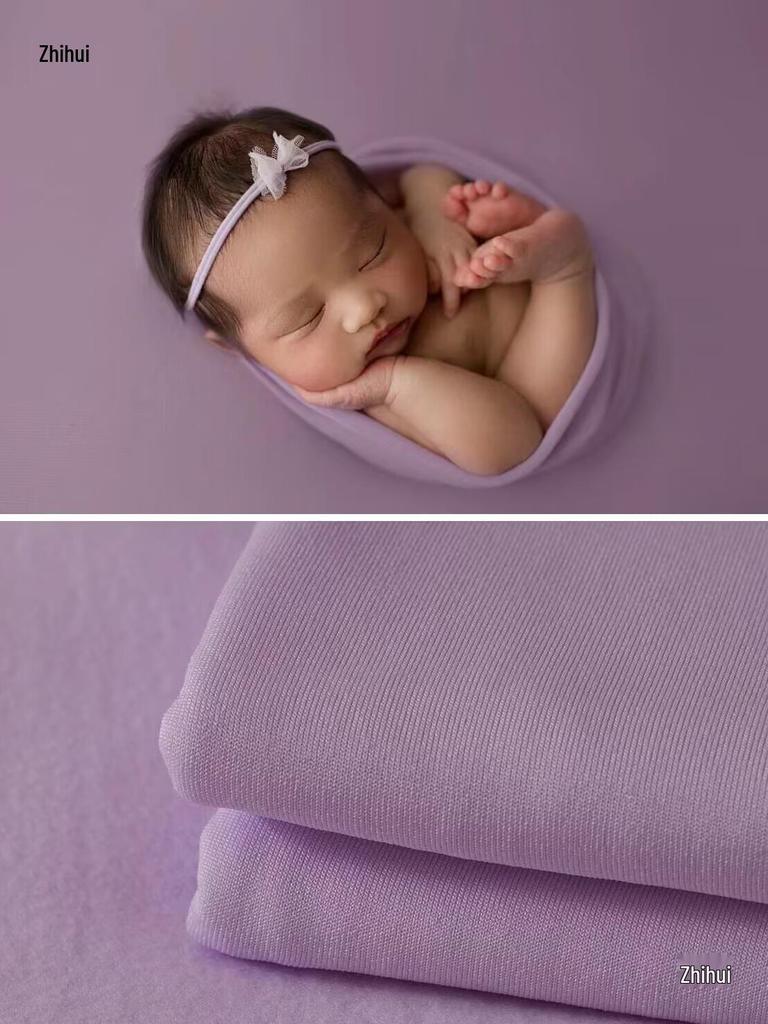Baby Photography Fabric Props: Milk Wrap, 100-Day Blanket, Full Moon Background