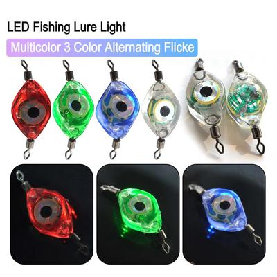 LED Angelköder Licht Augenform Angelköder Licht Wasserdicht Sensing Deep Drop für Meerwasser Süßwasser Unterwasser Hohe Helligkeit