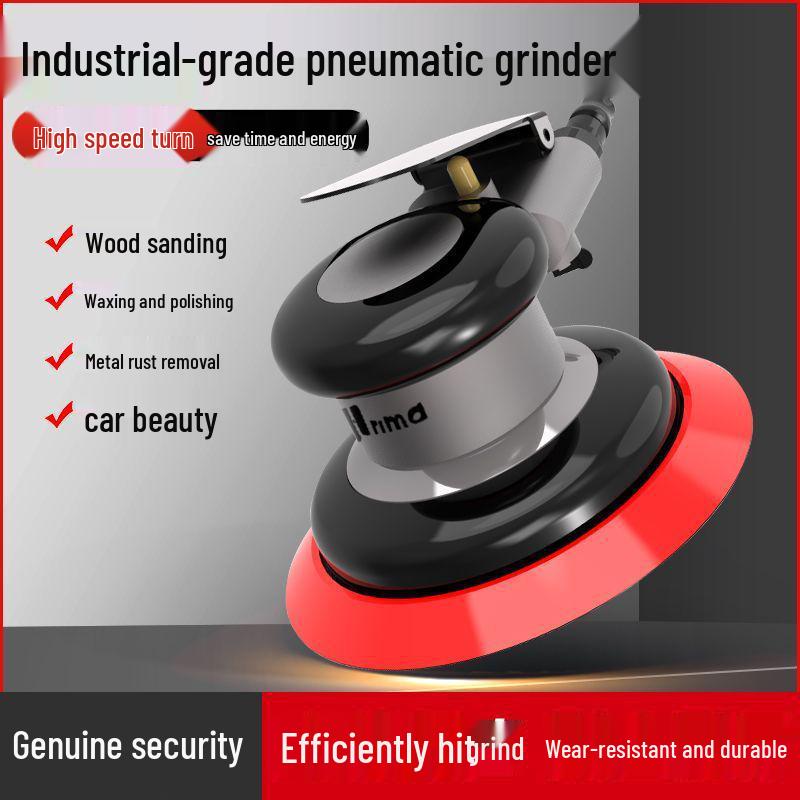 Pneumatic Grinder Polisher: Industrial Sandpaper Machine for Car Waxing and Polishing