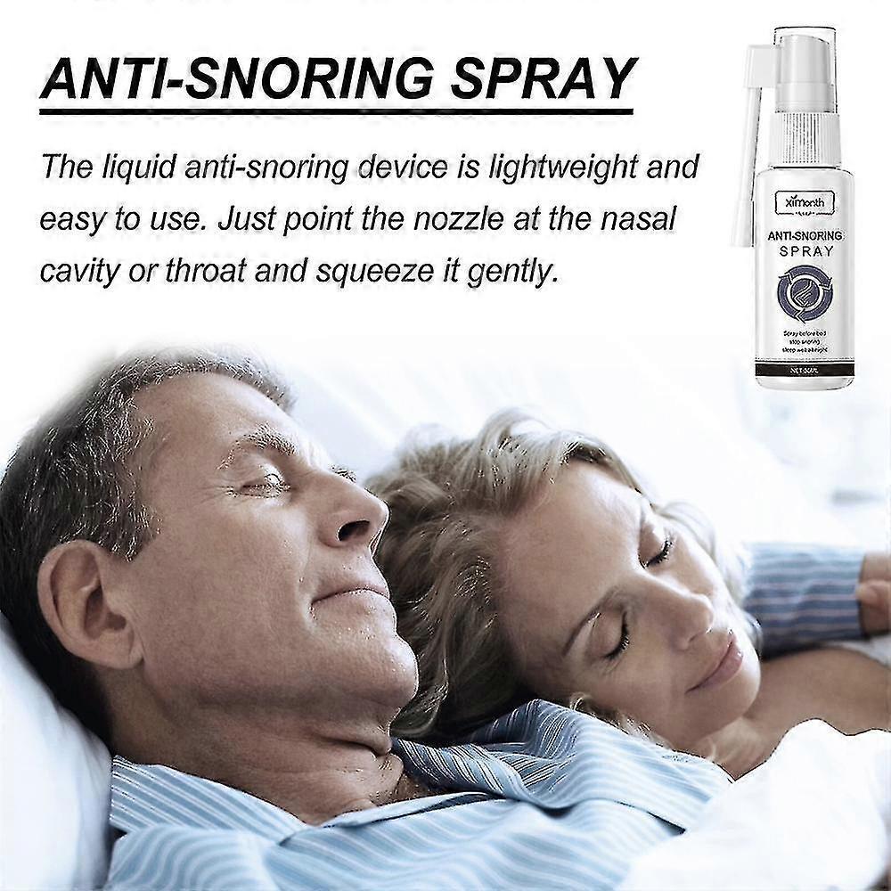 3 Stück Anti-Schnarch-Spray Hilfe Schnarchen Stoppen Mundatmung Korrektor Verbesserung des Nachtschlafs Besser Atmen Nasenverstopfung Behandlung Spray 8265064444586