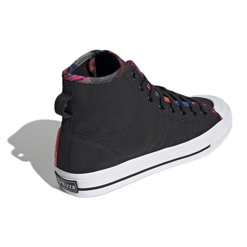 Adidas Nizza Hi Rf 'Black Orange' Sneakers GX2713