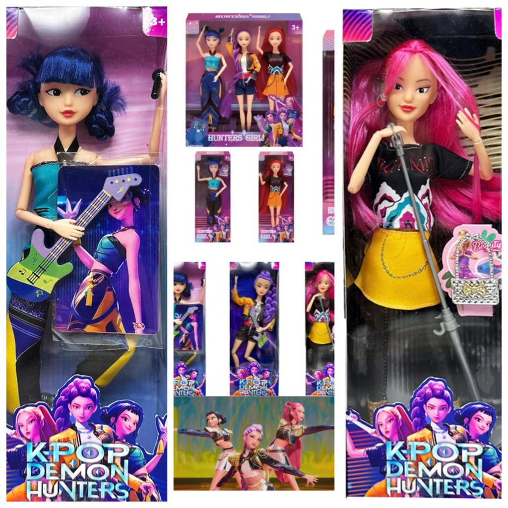 NEW anime k pop Demon hunters Witch Hunter Group High appearance Glue doll doll Girl's heart Decorative doll Holiday Gifts