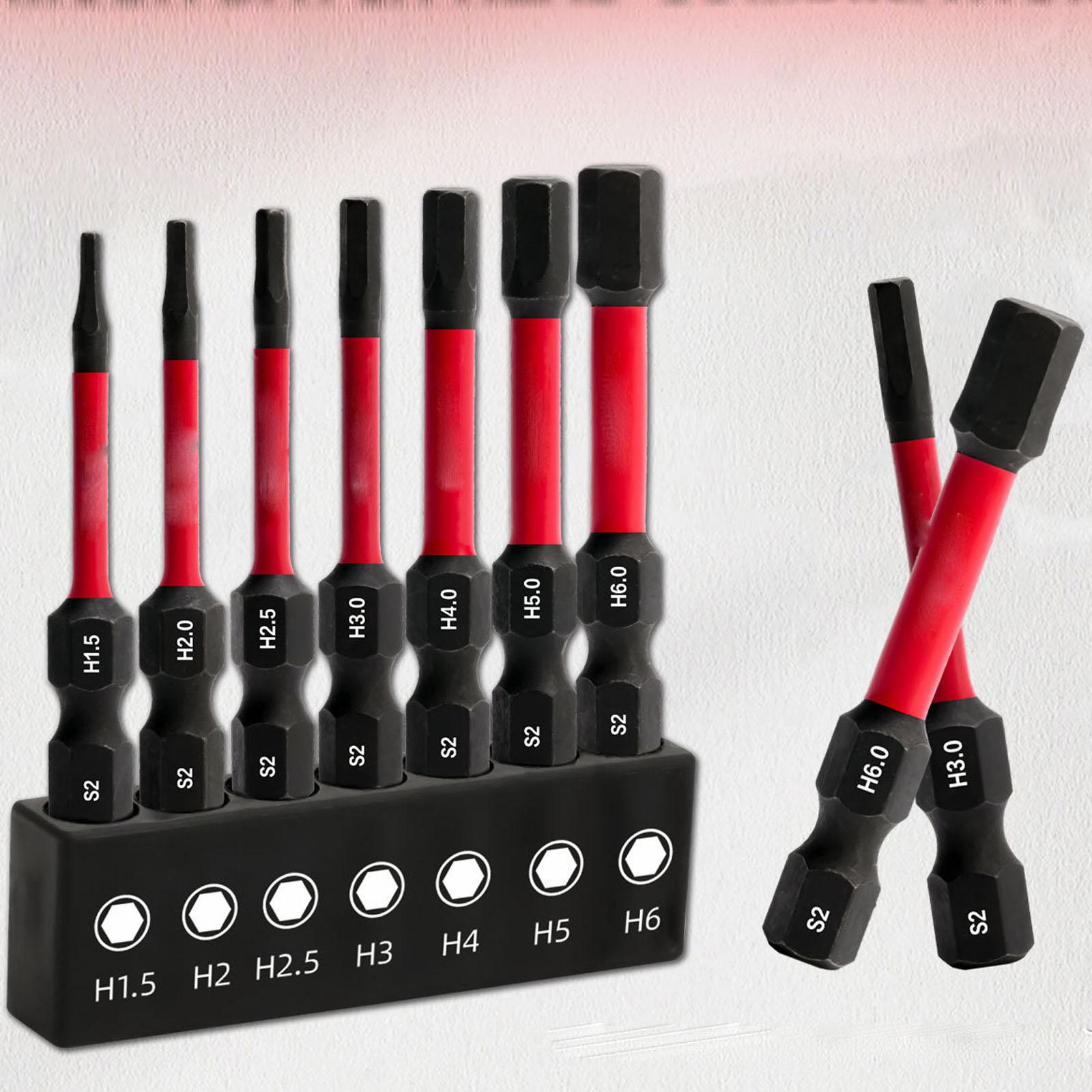 

Hexagonal Head Electric Screwdriver, High-Hardness -Proof & -Resistant Power Driver Tool for Home & DIY Projects One Size червоний