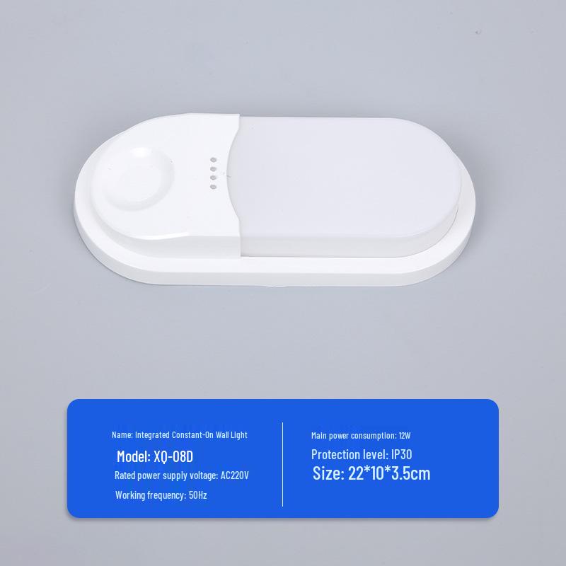 Waterproof LED Motion Sensor Emergency Light for Stairways and Garages