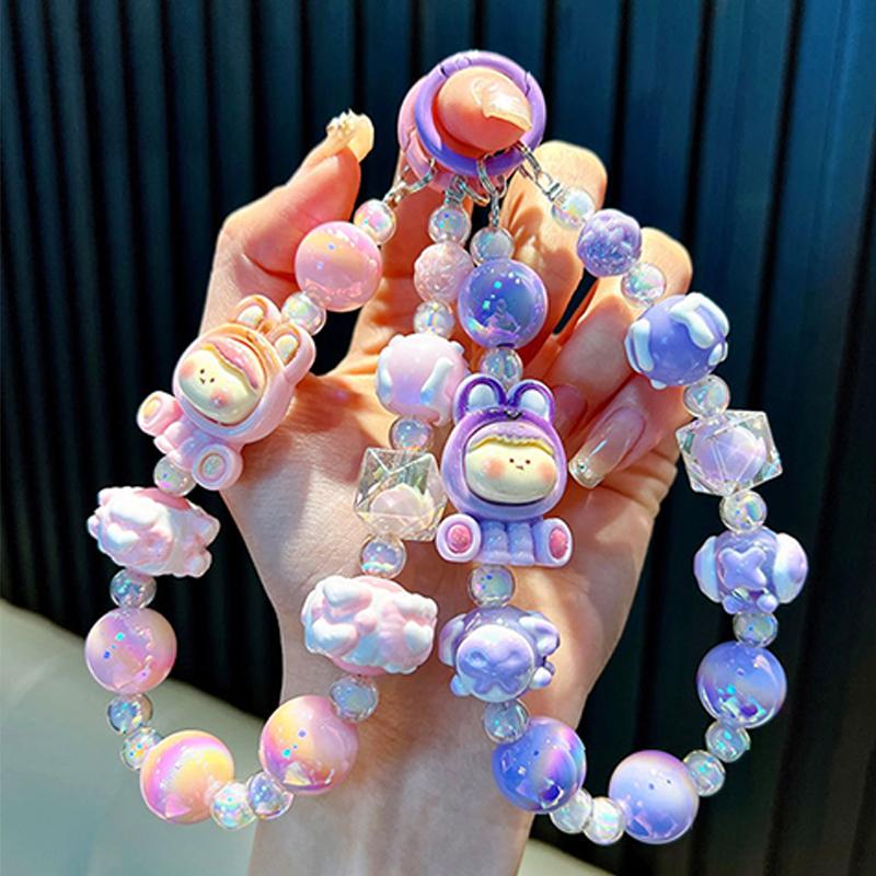 Phone Chain Trendy Pendant For Iphone Samsung Universal Accessories Lanyard Hanging Rope For Girl Pendant