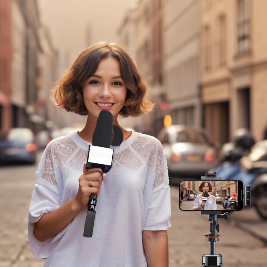 Wireless Microphone Adapter Converter Wired To Wireless Mic System for Recording and Performance