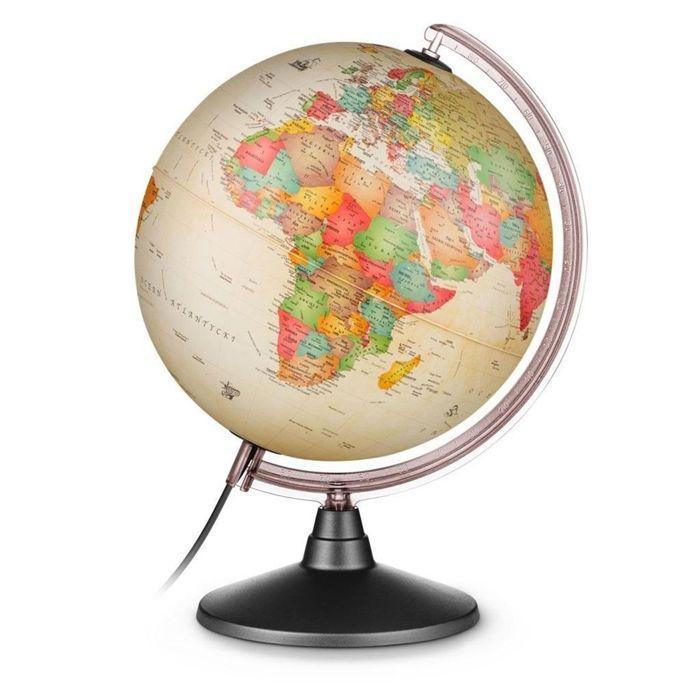Globe Géographique Enfant - NOVA - 036PO12051 - 30 Cm - Avec Lumière Et Loupe