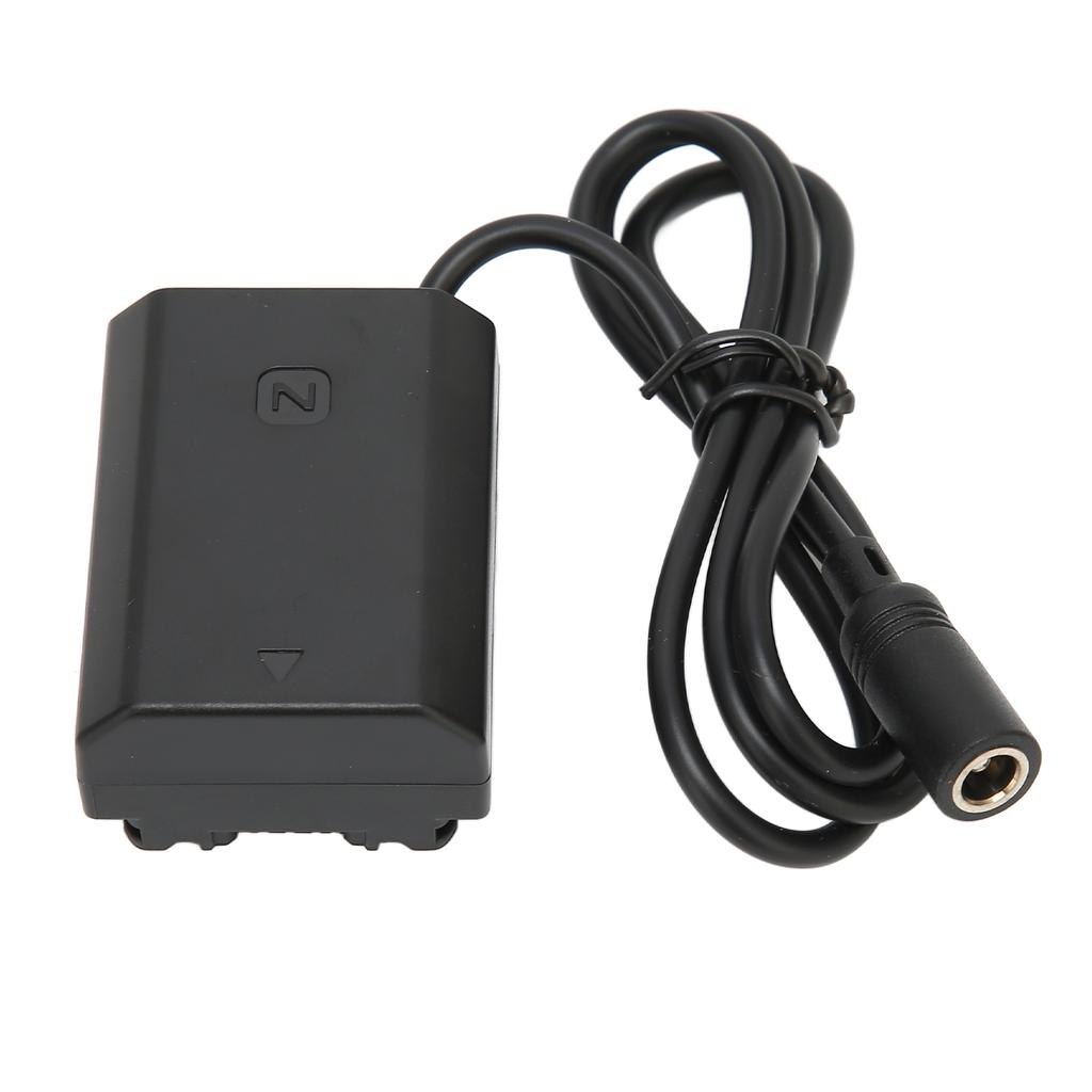 FZ100 Dummy-Akku DC-Koppler Netzteil kompatibel für A7c A7R3 A7s3 A7R4 A7M4 7RM3 A6600 A9M2