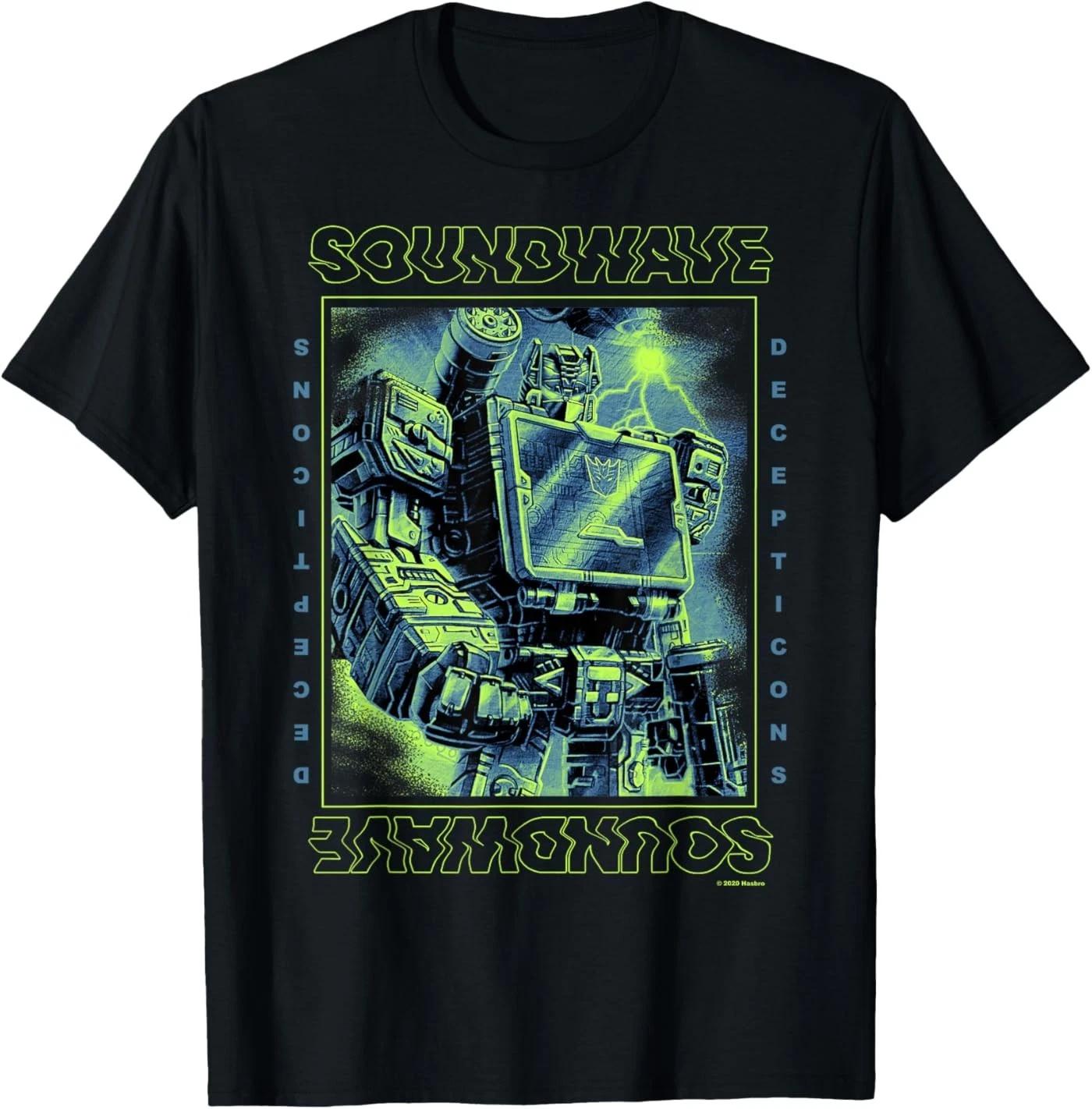Transformers War for Cybertron Soundwave Portrait T-Shirt M