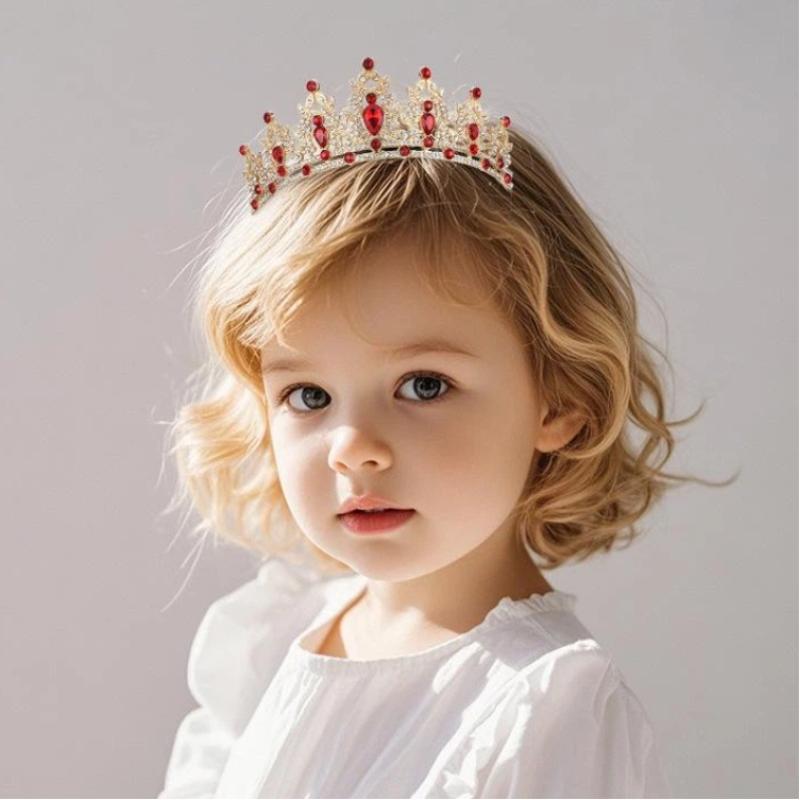 Princess Bridal Tiara Crown For Women Children Elegant Hair Headpiece For Wedding Prom Birthday Party Bridal Headpiece Accessory