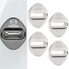 BLOOPIC Accessories for Mazda M6/M3/M2/M5, Car Door Lock, Striker Cover, 304 Mirror Stainless Steel
