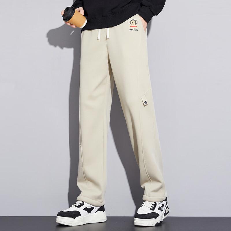 paul frank Men's Winter Straight-Leg Warm Casual Pants