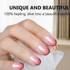 French Style Nails Art Stickers Nails Polish Wraps Semi Cured Gel Nail Strips