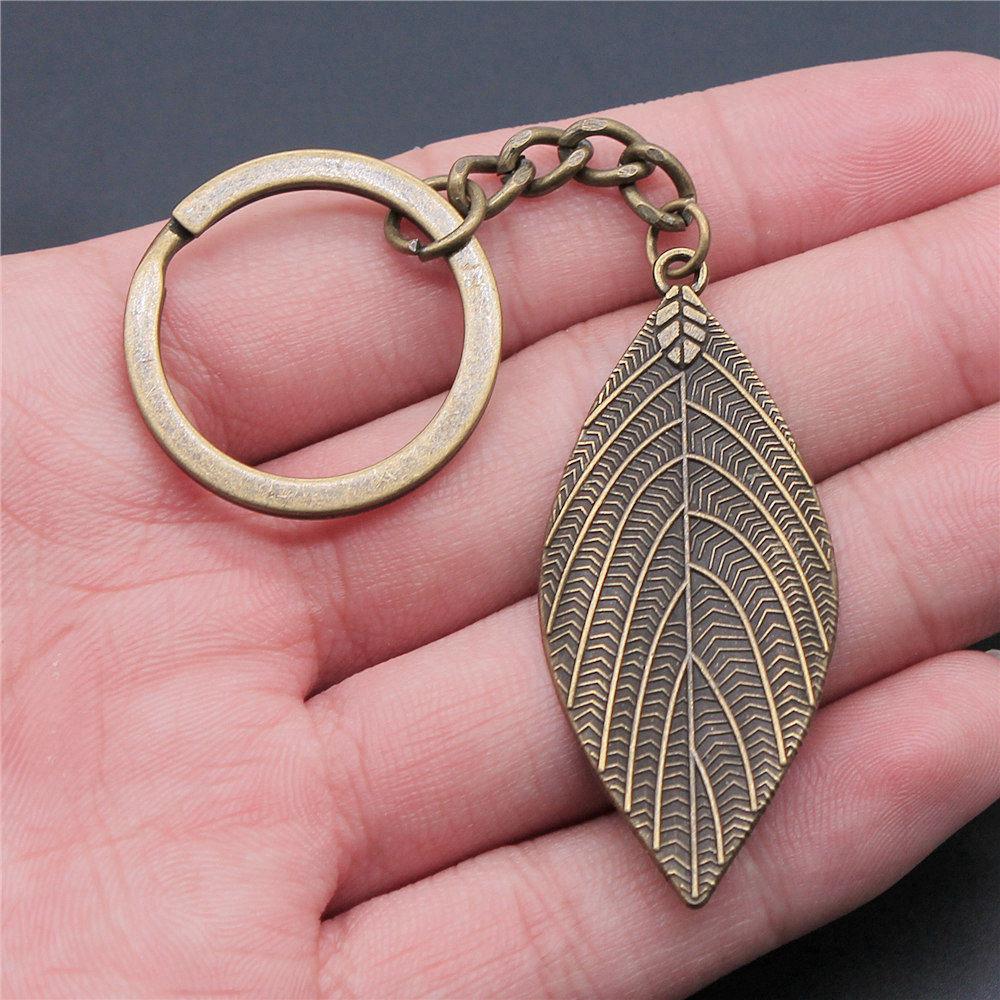 28mm Key Ring Mushroom Branch Leaf Kids' Jewelry Materials QY030