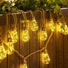 Waterproof Solar Jute Rope Light: Copper Wire Garden Lamp for Outdoor Atmosphere