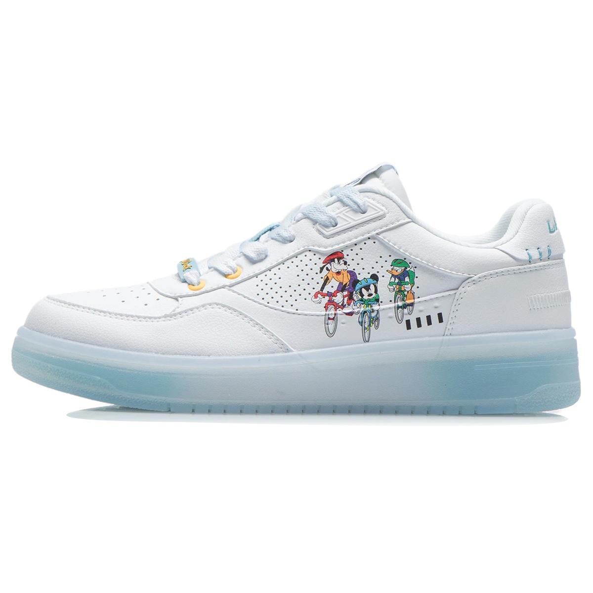 Li-Ning Classic Cushion x Disney  White Ice Blue  Men s AGCR203-6 EU 39⅔
