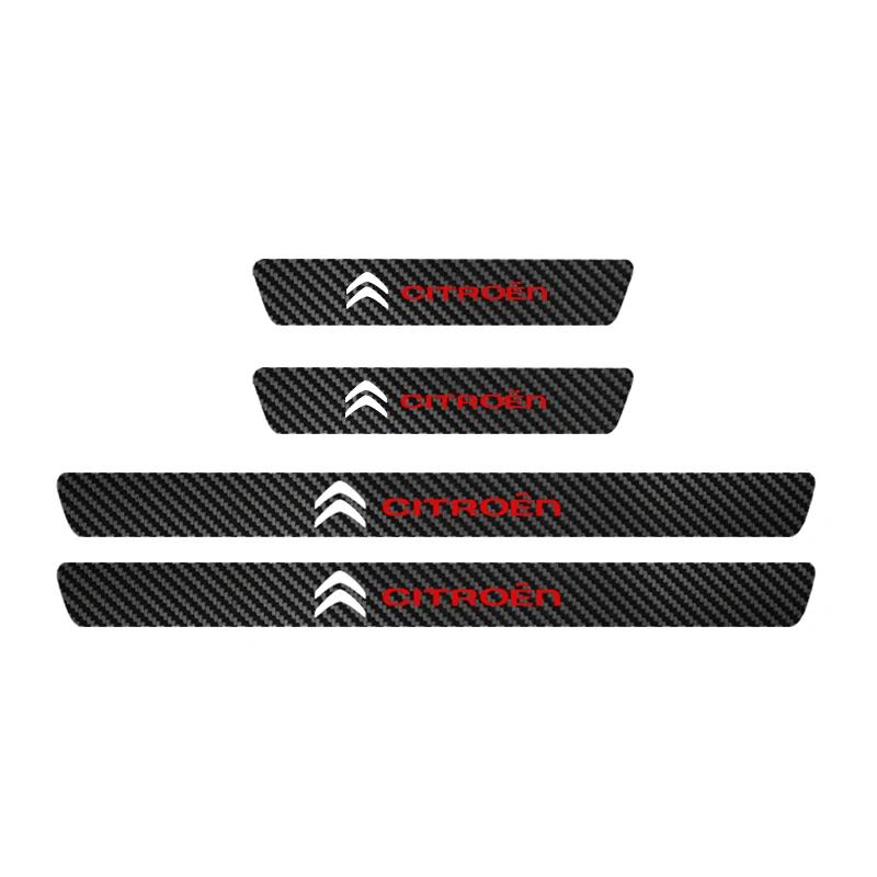 

Car Door Handle Protective film Carbon fiber Door Door Threshold Anti-scratch Sticker For Citroen C3 C4 DS4 C5 C5X C-Quatre
