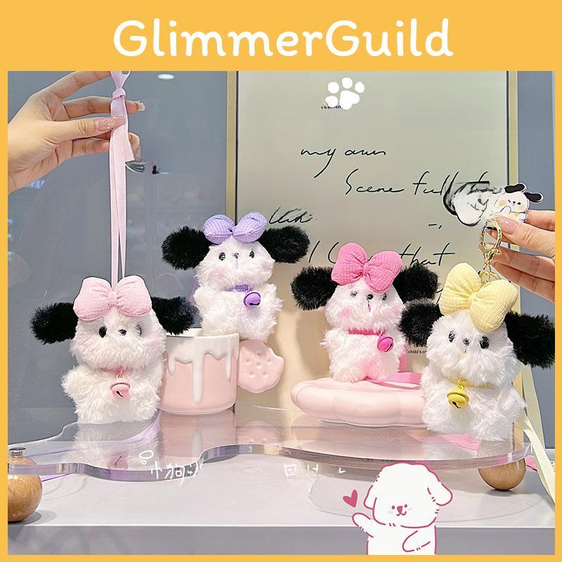 Plush Adorable Original Puppy Car Hanging Keychain Cute Gift With Colors Soft