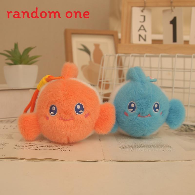 Ocean Animal Plush Toy Collection Pack With Keychain For Kids And Collectors