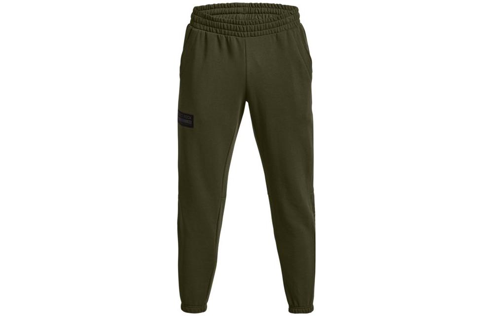Under Armour Johnson Knitted Sweatpants Men s Green Moderate Cuffed Pants 1380158-390 L