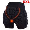 3D Schützende Gepolsterte Shorts Atmungsaktiv Winter Skaten Schützendes Hüftpolster EVA Kurze Hose Schutz für Hüfte Gesäß und Steißbein